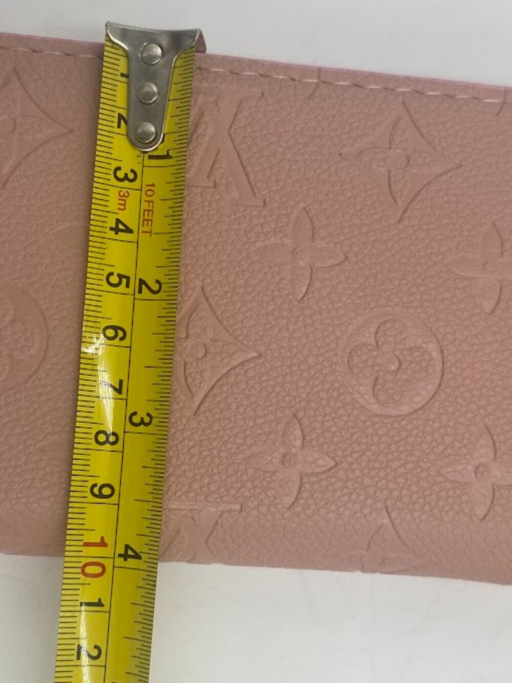 NEW Wallet Women's Monogram Pink Zip Zippy Long - Picture 6 of 7